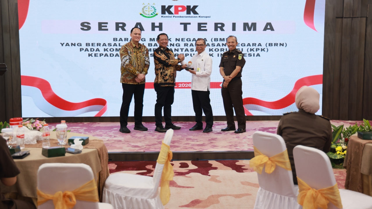 Pemulihan Aset Korupsi, KPK Serahkan Rp 20,2 Miliar ke Kejagung