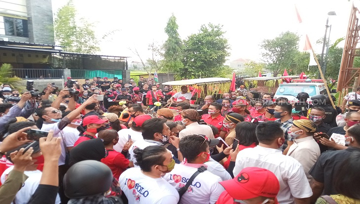 Langgar Protokol Kesehatan, Gibran dan Bagyo Ditegur Bawaslu Solo