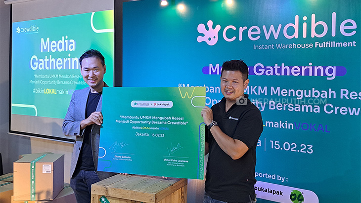 Crewdible Bantu UMKM Ubah Resesi Jadi Opportunity