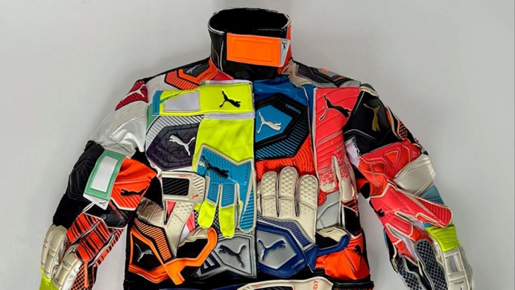 PUMA X Nicole McLaughlin Ciptakan Jaket Upcycle dari Sarung Tangan Kiper