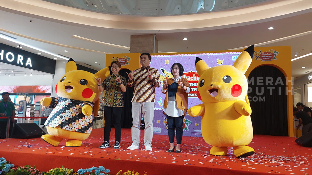 Pikachu Lanjut Jalan-Jalan Indonesia dalam Journey in Yogyakarta 