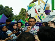  Anies Tak Mau Bocorkan Solusi Atasi kesemrawutan di Stasiun Palmerah