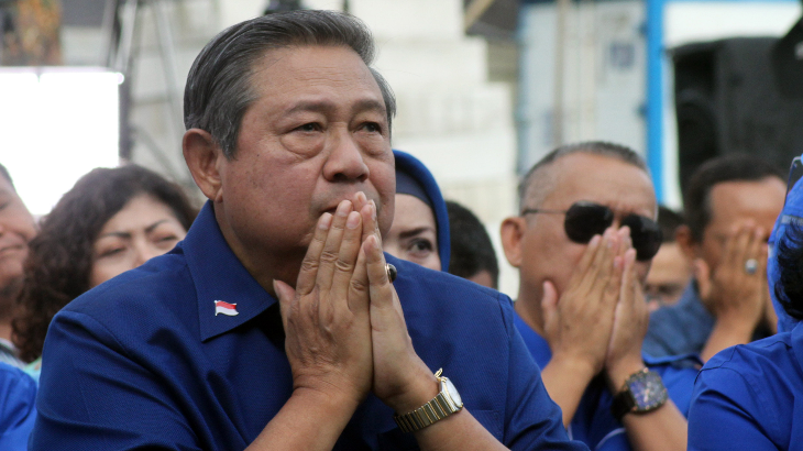 Ketua Umum Partai Demokrat Susilo Bambang Yudhoyono. (ANTARA FOTO)