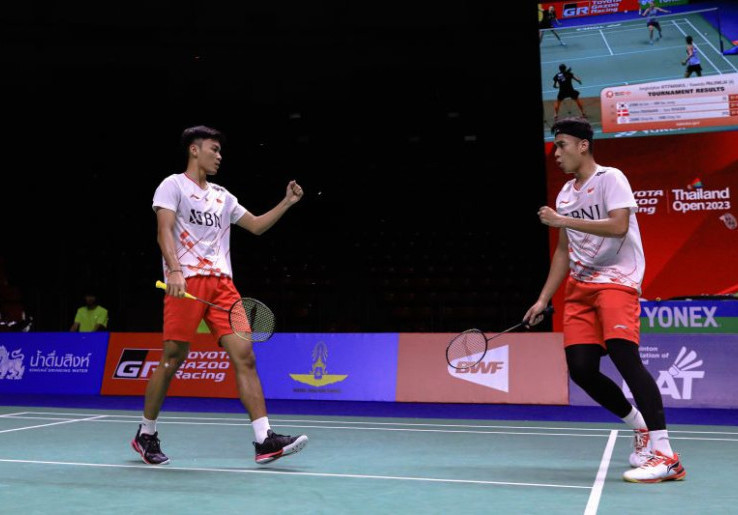 Ganda Putra Indonesia Masuk Babak 8 Besar China Open