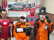 Ketika 'Spiderman dan Iron Man' Bantu Korban Banjir Kalsel