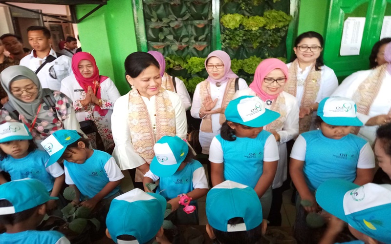 Ibu Negara Iriana Jokowi berkunjung ke PAUD Putra Pertiwi Solo