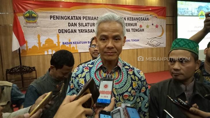 Gubernur Jawa Tengah Ganjar Pranowo. (MP/Ismail)