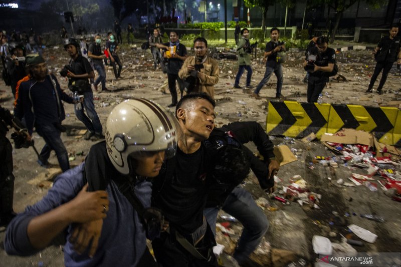 Korban kerusuhan 22 Mei ditolong