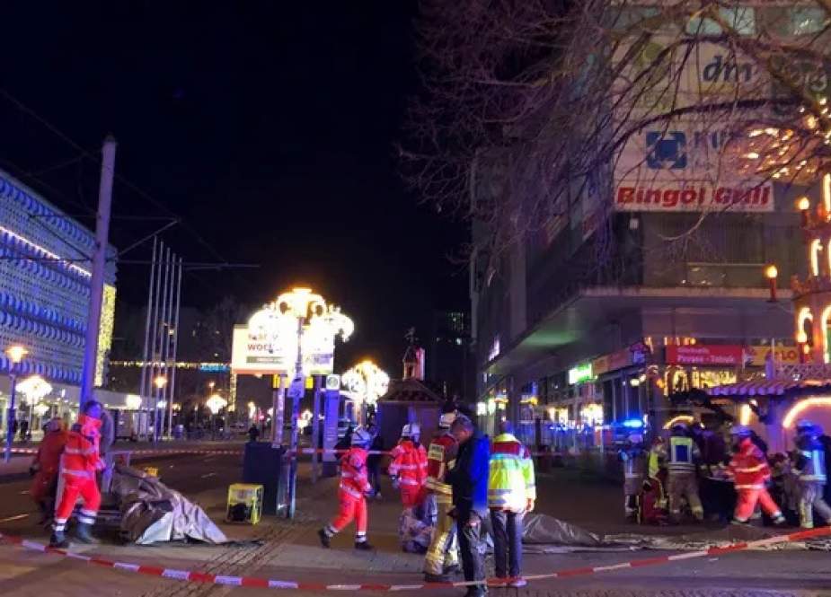 Duka Selimuti  Kota Magdeburg Jerman Usai Serangan Yang Lukai 200 Warga