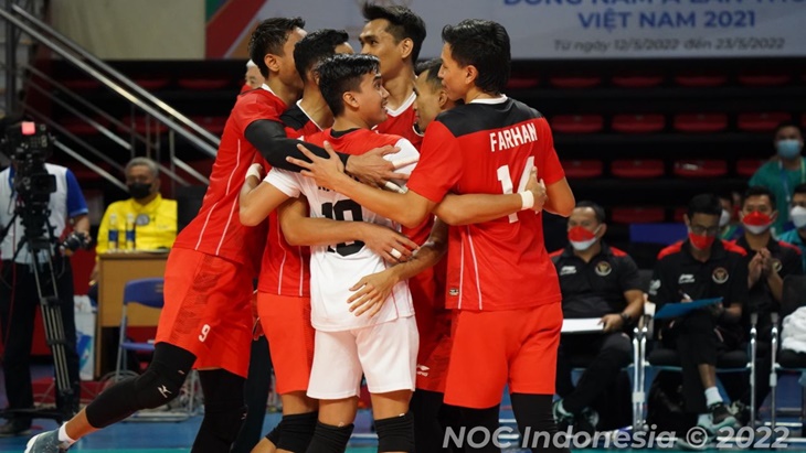 Tim Voli Indoor Putra Indonesia Selalu Unjuk Gigi di Gelaran SEA Games