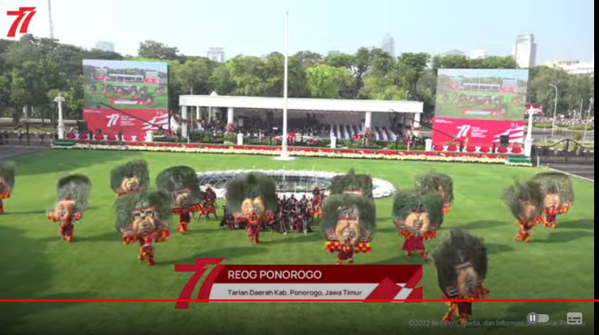 HUT RI, Dekorasi Istana Merdeka Usung Konsep Kejayaan Kerajaan Nusantara