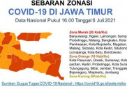 Makin Bertambah, Kini Zona Merah di Indonesia Capai 96 Kabupaten/Kota