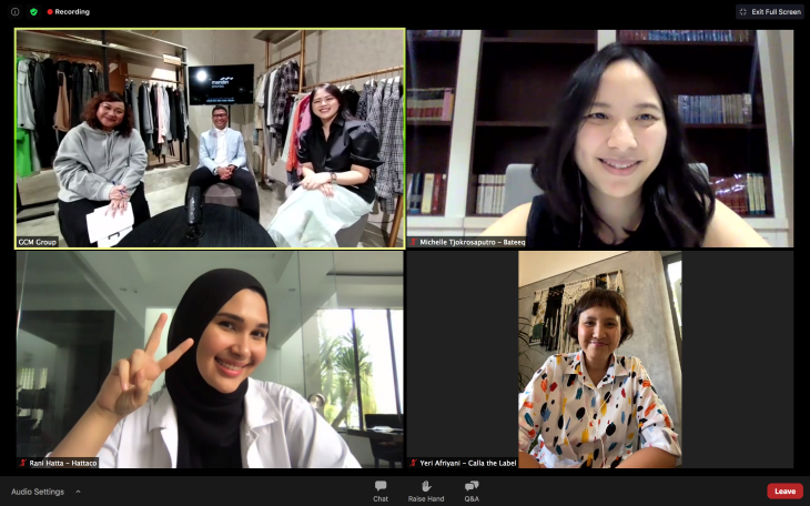 Konferensi pers Fashionlink x BLCKVNUE (Foto: shania cantika)