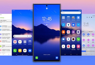 Sempat Ejek Apple, Samsung Kini Ikutan Pakai Tampilan 'Glass' di Aplikasi Theme Park