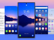 Sempat Ejek Apple, Samsung Kini Ikutan Pakai Tampilan 'Glass' di Aplikasi Theme Park