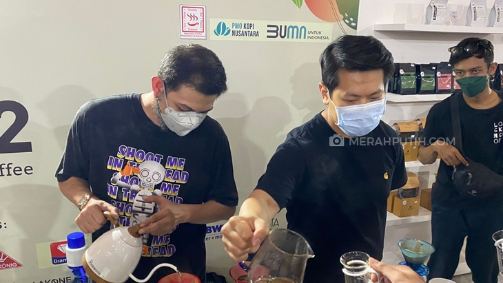 Mencicipi Racikan Kopi Buatan 'Champ' di Booth SCAI