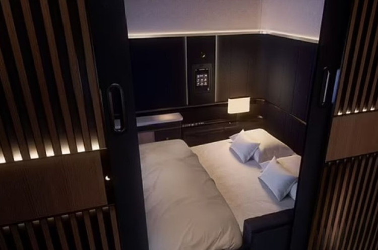 Lufthansa Perkenalkan Kabin Pesawat Luas dengan Tempat Tidur Ganda