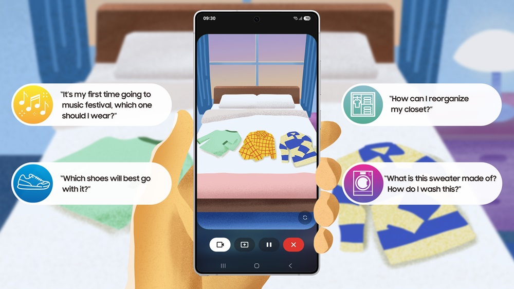 Samsung Luncurkan AI Visual Real-Time, Bakal Hadir di Samsung Galaxy S25
