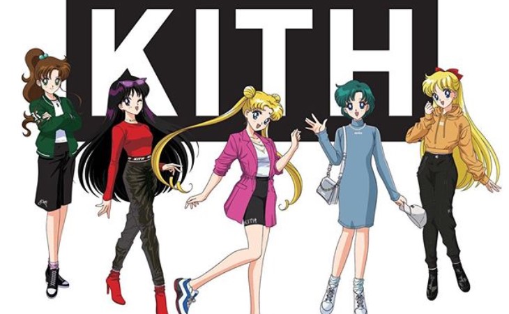 Kolaborasi terbaru Sailor Moon dengan Kith Women (Foto: Instagram/@kithwomen)