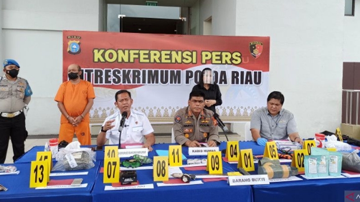 Perakit Bom Ditangkap di Inhu Tak Terkait Jaringan Terorisme