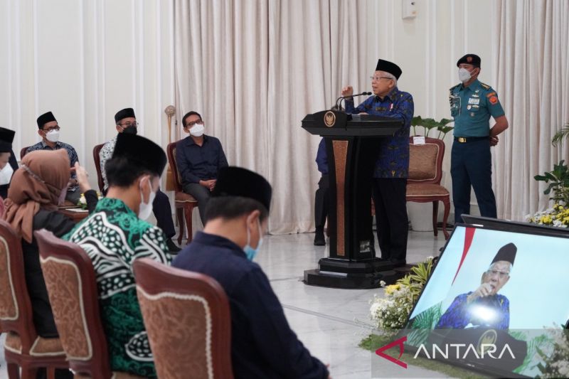 Wapres Ma'ruf Amin Serukan Gunakan Media Sosial untuk Kebaikan