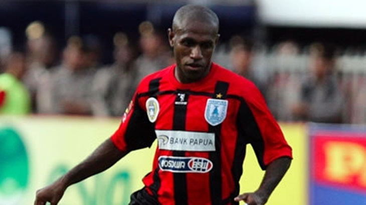 Pemain Persipura Jayapura, Boaz Solossa (Foto: Twitter Boaz Solossa)