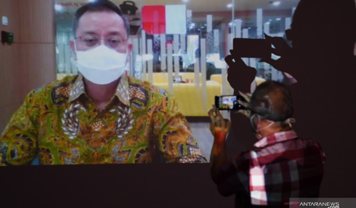 Terdakwa Korupsi Bansos Juliari P. Batubara. (Foto: Antara)