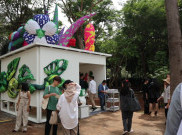 Makna Karya Seni 'The Bouquet: Fall, Grow' Erwin Windu Pranata di Art Jakarta Gardens 2024