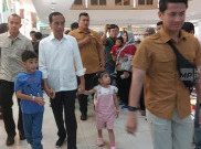 Jokowi ke Mal Temani Cucu Main, Pertama Kali Sejak Pensiun Jadi Presiden