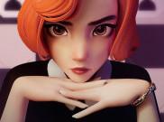 Adu Catur Melawan Beth Harmon di 'The Queen's Gambit Chess'