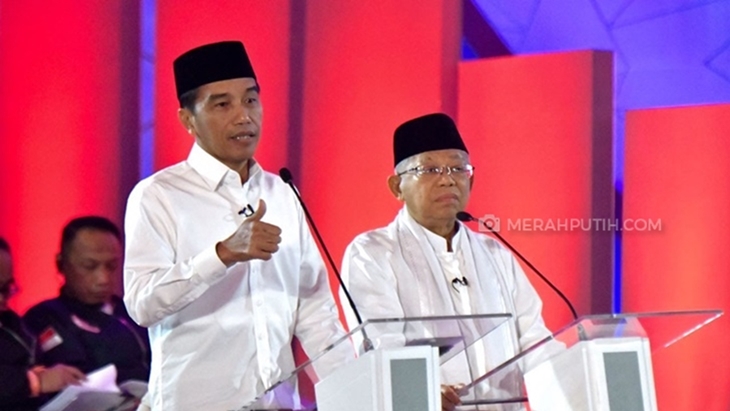 Pasangan Jokowi-Ma'ruf