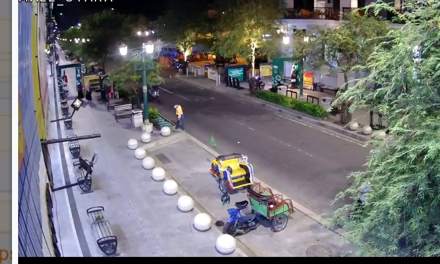 Suasana Malioboro saat penerapan PPKM Darurat. Foto: CCTV Pemkot Jogja