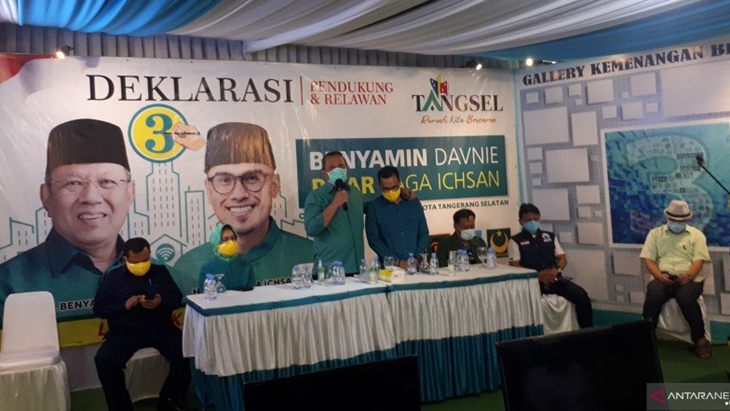 Real Count KPU, Benyamin-Pilar Tak Terbendung Kuasai Perolehan Suara Tangsel