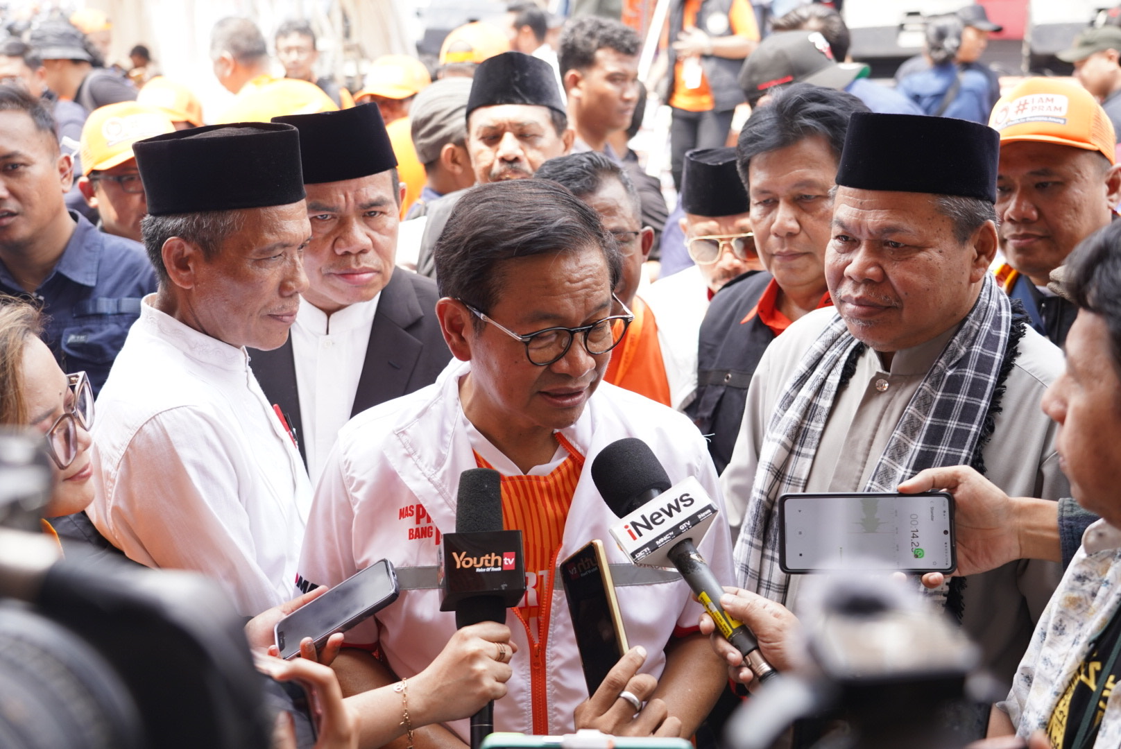 Pramono Targetkan Suara Jakarta Selatan di Atas 50 Persen