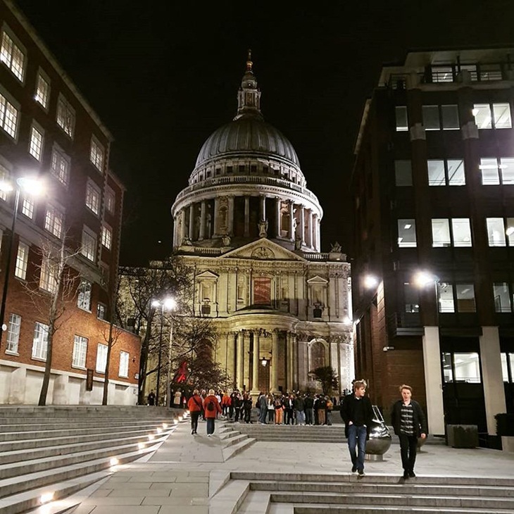St. Paul's Cathedral di London. (Foto: instagram.com/s4n4_j)