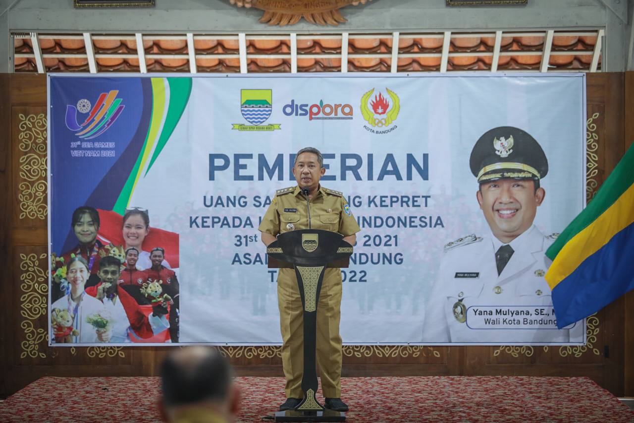 Atlet Kota Bandung Peraih Medali SEA Games 2021 Diberi Uang Kadeudeuh