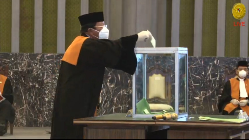 sidang pemilihan ketua MA