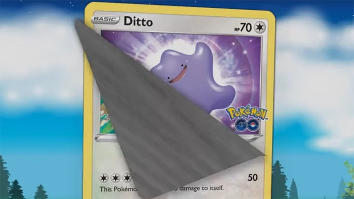 Kartu Misterius Ditto Muncul di Set Ekspansi TCG Pokemon Go