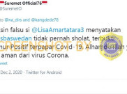 [HOAKS atau FAKTA]: Salat Bikin Aman dari Virus Corona