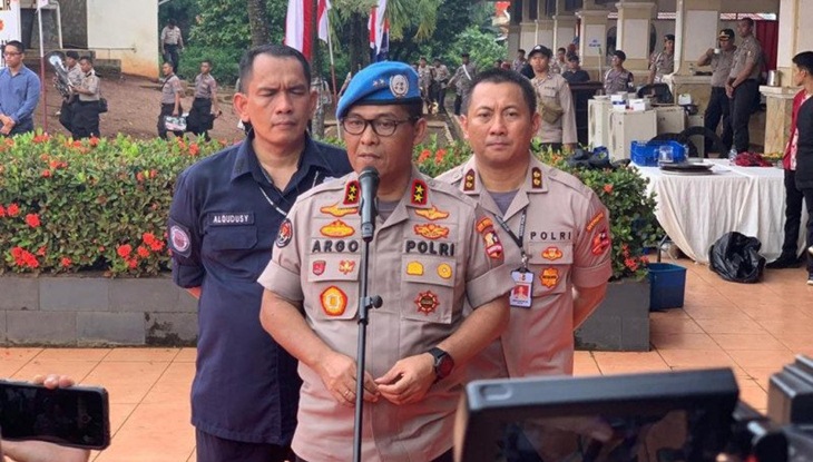 Kepala Divisi Humas Kepolisian Indonesia, Inspektur Jenderal Polisi Argo Yuwono (tengah). ANTARA/HO-Kepolisian Republik Indonesia