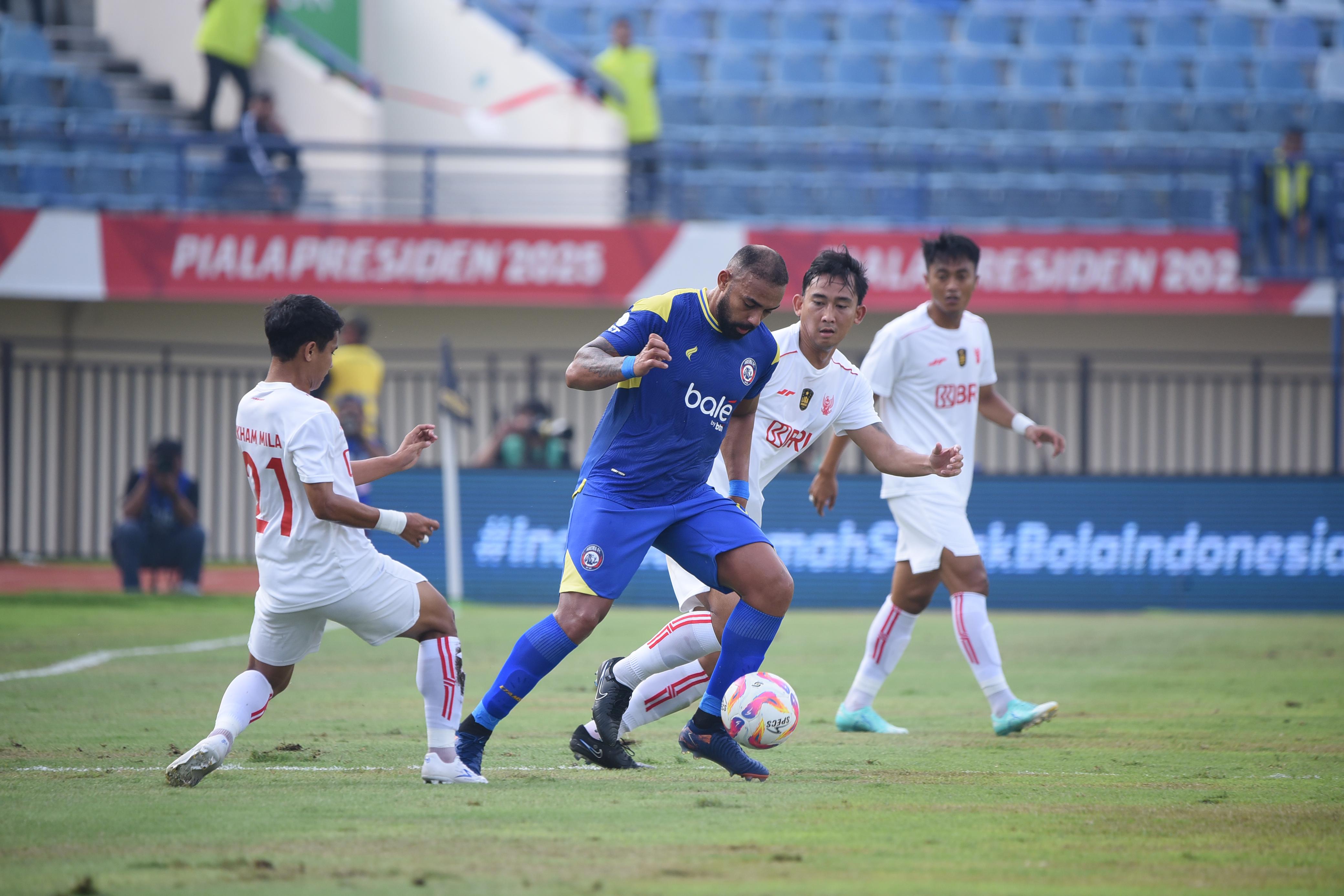 Piala Presiden 2025: Liga Indonesia All Star Tahan Imbang Arema FC dengan Skor 2-2