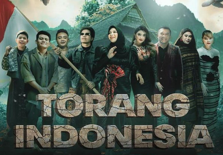 Atta Halilintar Lepas 'Torang Indonesia' Jelang HUT Ke-79 Indonesia