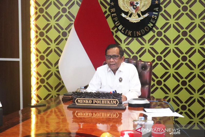 Menkopolhukam Mahfud MD. (Foto: Antara)