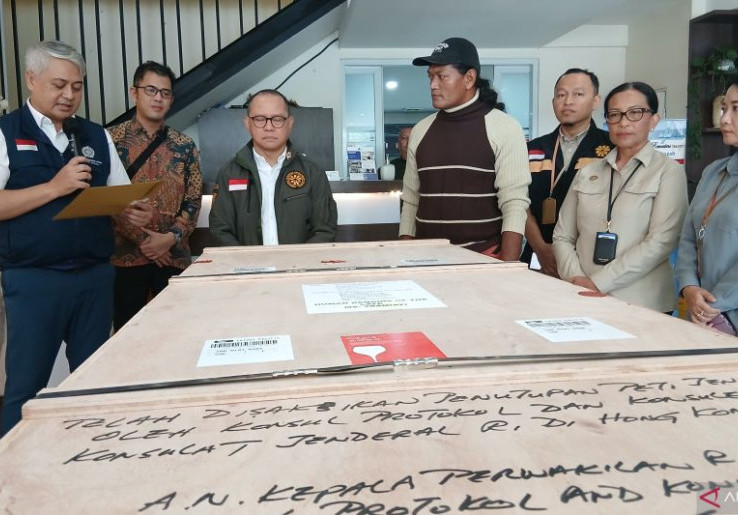 9 Jenazah Pekerja Migran Korban Kebakaran di Hong Kong  Tiba di Indonesia, Langsung Diserahkan ke Keluarga