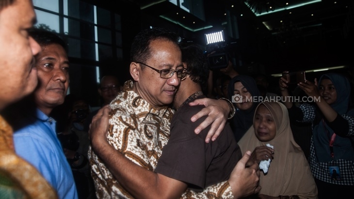 Eks Ketua DPD Irman Gusman Resmi Hirup Udara Bebas