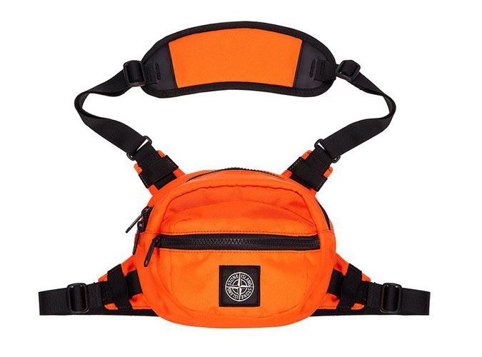 stone island, chest rigs