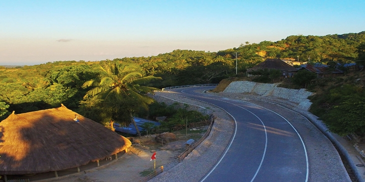 Pekerjaan jalan Kementerian PU. (Foto: binamarga.pu.go.id)