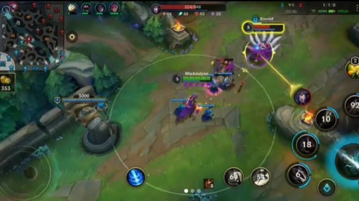 LoL ada versi mobilenya, yaitu LoL Wild Rift. (Foto: Instagram/blaxkxxart)