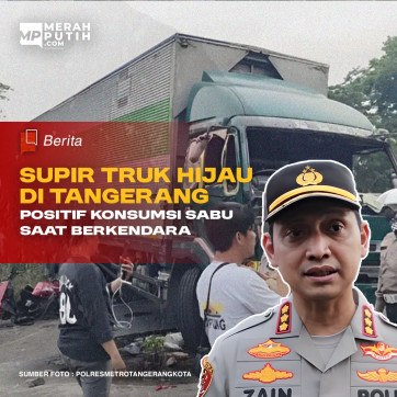 Supir Truk Hijau di Tangerang Positif Konsumsi Sabu Saat Berkendara