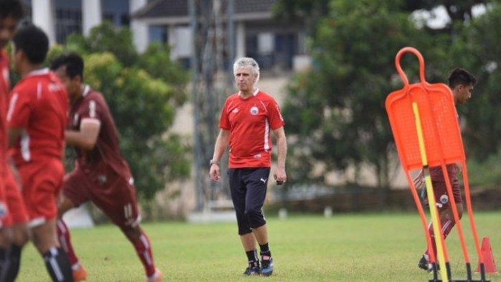 Pelatih Persija Jakarta, Ivan Kolev. (Media Persija)